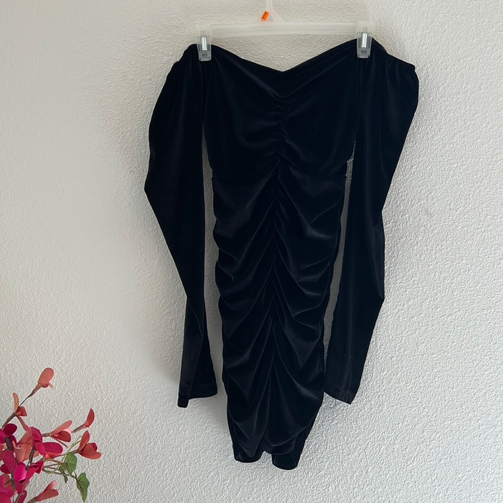 Off-the-shoulder dress